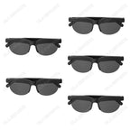 Lunettes de soleil intelligentes Bluetooth V5.3 avec écouteurs Hi-Fi et micro intégré pour le sport en extérieur (course à pied, etc.), protection UV et anti-traces de doigts. Convient aux hommes et aux femmes.