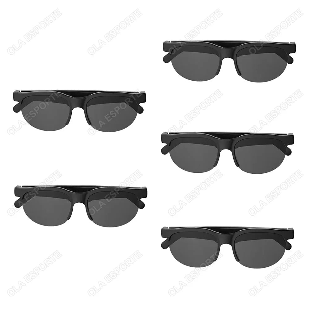 Smart Sunglasses Bluetooth Glasses V5.3 HIFI Headphones with Built in Mic for Outdoor Sports Running Anti-touch UV For Men Women