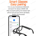 New Camera Control Smart Glasses 2025 Music Sunglasses Headphones Wireless Bluetooth Call Headset HIFI Audio glasses For Android
