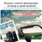 SENBONO Smart Glasses Bluetooth Call Music Remote Control Camera Smart Bluetooth Glasses Ride Sport Waterproof Sunglasses