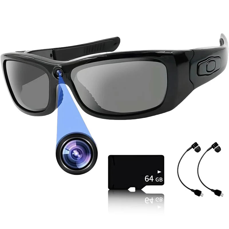 Sports Camera Glasses Sense Bluetooth Music Call Intelligent Recording Waterproof Glasses Outdoor Sports Cycling UV-proof