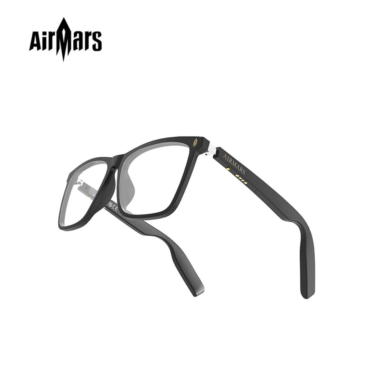AirMars Smart Glasses Wireless Bluetooth Earphones Sunglasses Outdoor Sports Earphones Hands-free Call Music Glasses