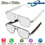 Newest Audio Smart Glasses Wireless Bluetooth Glasses For Anti-blue Light Voice Assistant Music Navigation Sunglasses Women Men
