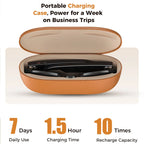 M02 AI Smart Glasses 8MP Camera Video Recording 100+Languages Translation Sunglasses Bluetooth Call Music Play with Charging Box