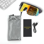 Multi-functional Smart Sunglasses bluetooth 5.3 Wireless Call Men Women Sports Glass for Cycling Running Mountain Climbing
