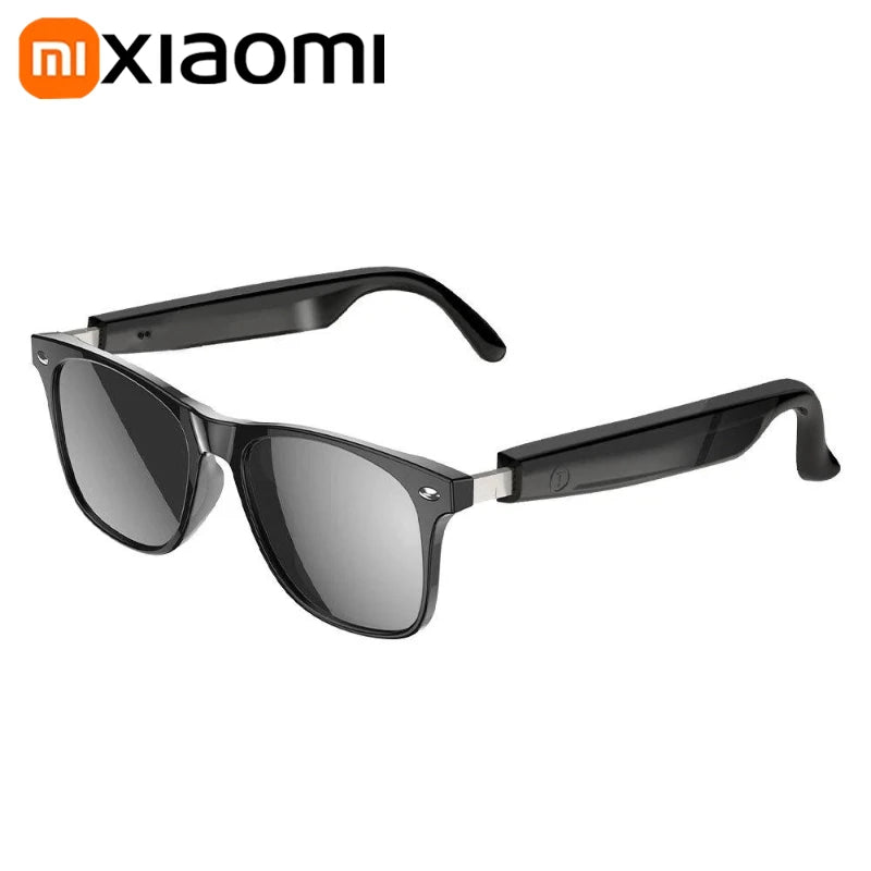 Xiaomi 8KHD AI Smart Glasses Multifunctional Camera Bluetooth Call Voice Assistant Music Player Translate Photochromic Glasses