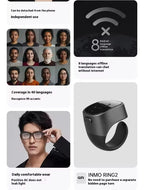 2025 INMO GO 2 Simultaneous Translation AR Smart Glasses New Release