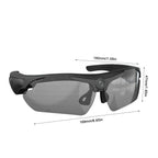 Wearable HD 1080P Camera Outdoor Cycling Glasses Polarized Lens Smart Camcorder Security Protection Video Record Smart Camera