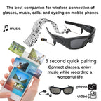 Sports Camera Glasses Sense Bluetooth Music Call Intelligent Recording Waterproof Glasses Outdoor Sports Cycling UV-proof