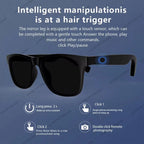 Gafas inteligentes para hombre y mujer, con Bluetooth, control de llamadas de voz, música, polarizadas UV, auriculares, 2025