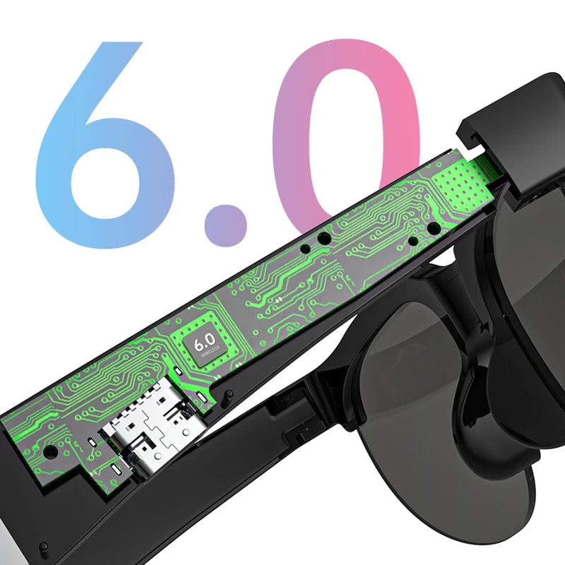 XG89 AI Smart Translator Sunglasses Bluetooth 110+ Languages UV400 Real-time Translation Hands-free Calls  Travel New