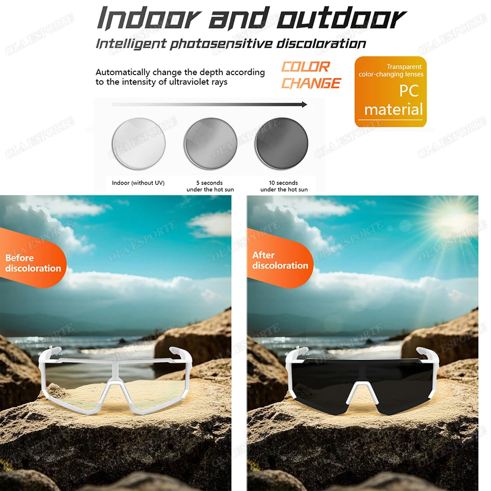 Lunettes de soleil intelligentes d'extérieur audio sans fil Bluetooth avec écouteurs pour le cyclisme et le sport, protection UV, pour hommes et femmes.