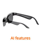 XG89 AI Smart Translator Sunglasses Bluetooth 110+ Languages UV400 Real-time Translation Hands-free Calls  Travel New