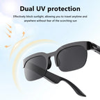 XG89 AI Smart Translator Sunglasses Bluetooth 110+ Languages UV400 Real-time Translation Hands-free Calls  Travel New