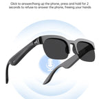 XG89 AI Smart Translator Sunglasses Bluetooth 110+ Languages UV400 Real-time Translation Hands-free Calls  Travel New