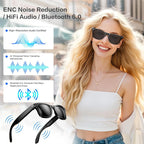 800W With Camera Smart Glasses Woman Video Recording AI Photo Recognition Eyewear Earphone Call Translation Voice Sunglasses Men