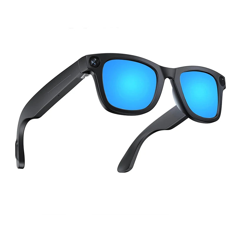 4K 800W pixel Smart AI Glasses Shooting Camera Photo Video Voice Assistant Call Translation Waterproof Bluetooth Glasses