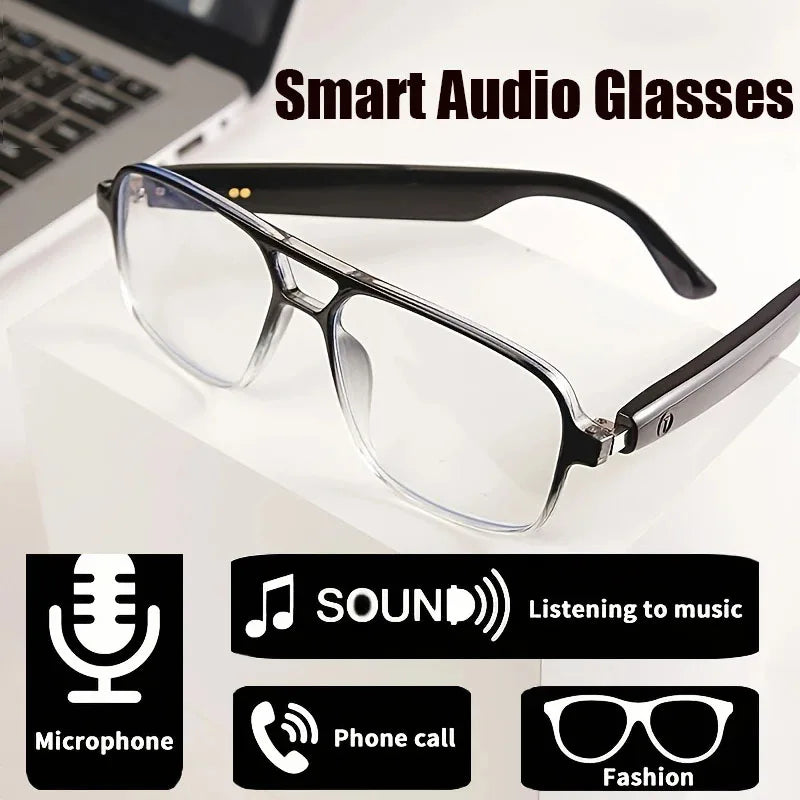 GS10 Smart Audio Glasses Wireless Bluetooth Glasses For Anti-blue Light Voice Assistant Listen Music Navigation Glasses