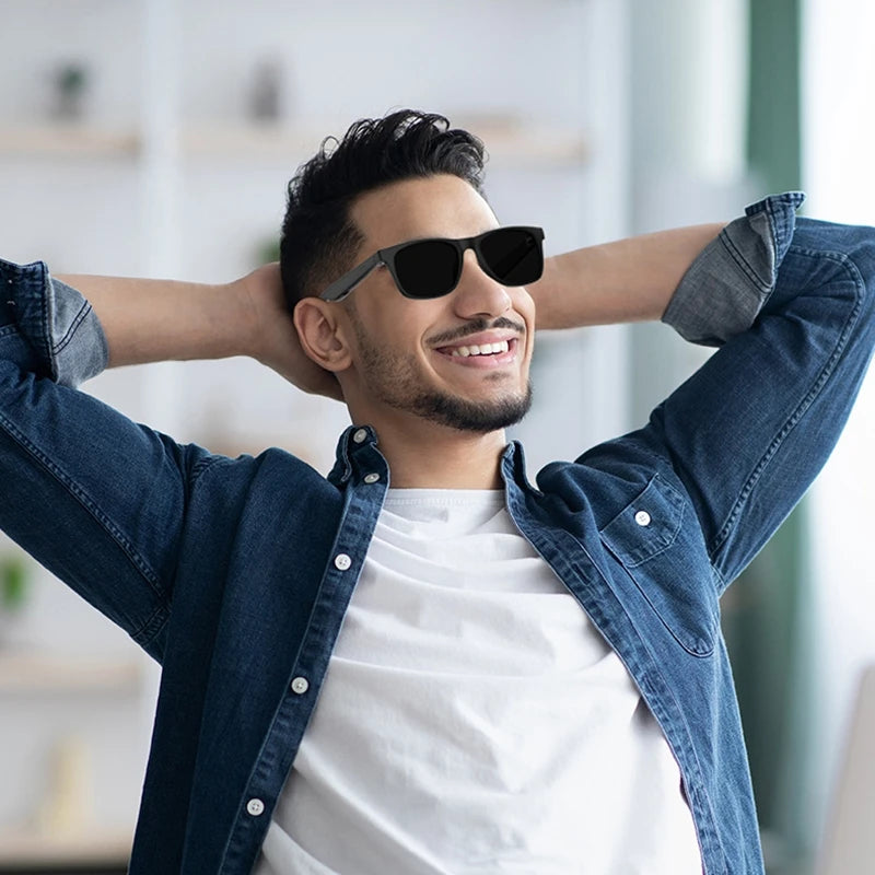 Gafas inteligentes Xiaomi D11AI con grabación de vídeo, cámara de fotos, gafas de sol para hombre y mujer, traductor inalámbrico, Bluetooth, táctil, antiluz azul 