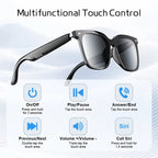 2026 New Smart Wireless Bluetooth Glasses Multifunctional Sunglasses Sport Glasses Video Recording Calling Music Playback