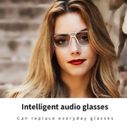 2025 NEW Smart Glasses Ai Voice Assistant Touch Music Control Anti-UV Color-Change Lenses Bluetooth Call Headphone for Men Women