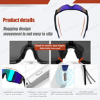 2025 New Cycling Smart Glasses Bluetooth V5.4 Intelligent Control Music/Phone Calls/Cycling/Sports UV400 Protection Sunglasses