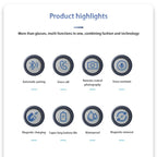 Lunettes de traduction intelligentes Bluetooth IA 2026 : interprétation simultanée en temps réel, monture magnétique, protection UV. 