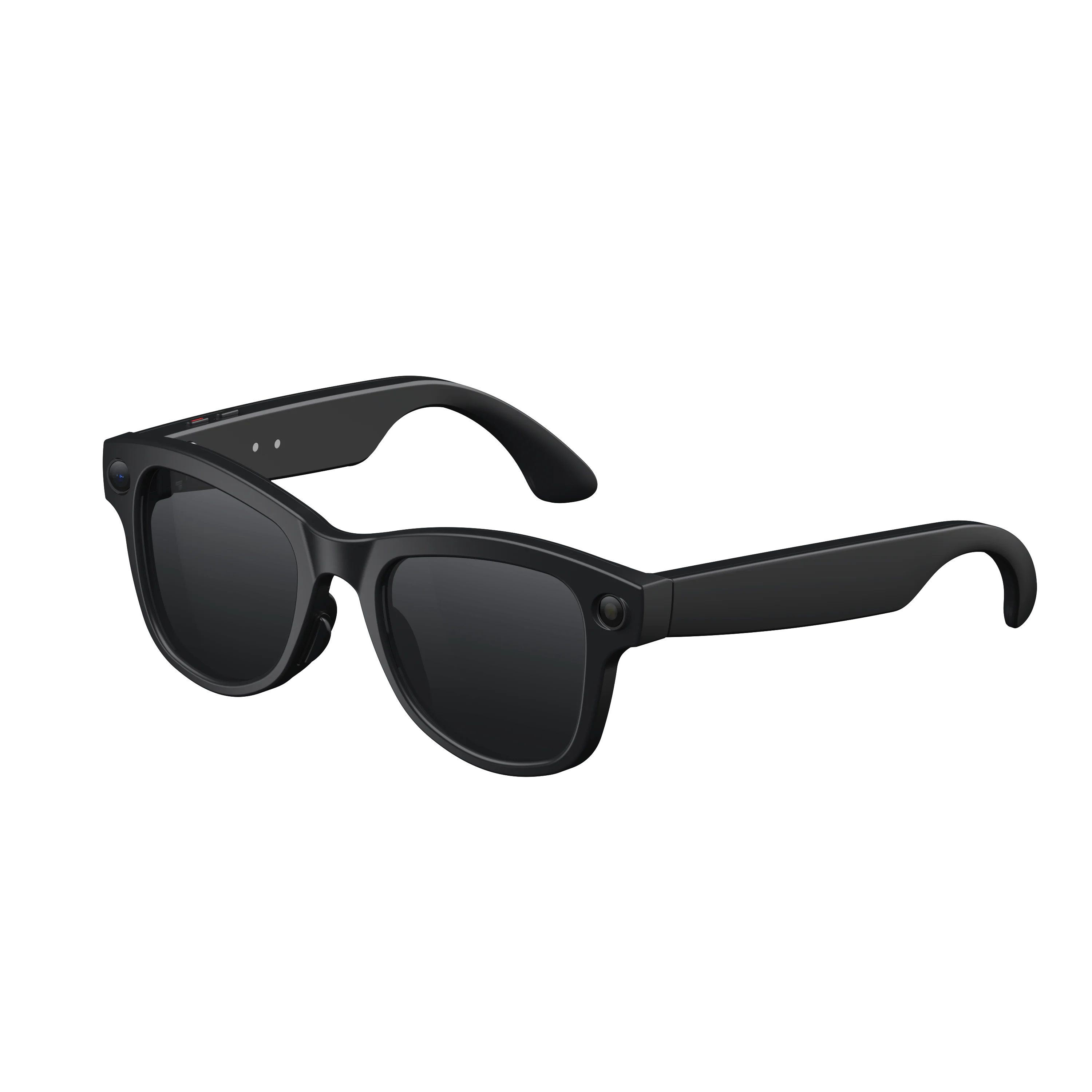 M02 AI Smart Glasses 8MP Camera Video Recording 100+Languages Translation Sunglasses Bluetooth Call Music Play with Charging Box