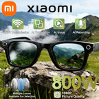 XIAOMI 1080P HD AI Smart Photochromic Glasses AI Camera Bluetooth Call 260 Mah Battery Voice Assistant Control Smart AI Glasses