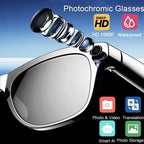 XIAOMI 1080P HD AI Smart Photochromic Glasses AI Camera Bluetooth Call 260 Mah Battery Voice Assistant Control Smart AI Glasses