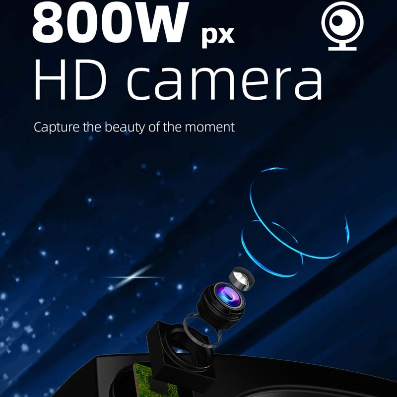 Xiaomi 4k Smart AI Bluetooth Glasses HD 800W pixel Shooting Waterproof Camera Photo Video Voice Call Translation Smart Glasses