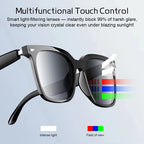 2026 New Smart Wireless Bluetooth Glasses Multifunctional Sunglasses Sport Glasses Video Recording Calling Music Playback