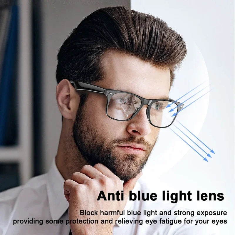 Xiaomi 8KHD AI Smart Glasses Multifunctional Camera Bluetooth Call Voice Assistant Music Player Translate Photochromic Glasses