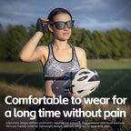 Smart Bluetooth V5.3 Sunglasses Glasses Call Outdoor Sports Headphones HIFI Black Technology Music Glasses UV For Men And Women