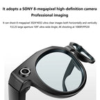 Lenovo 8KHD AI Smart Glasses Men Chat GPT 800MP Camera Bluetooth Call AI Translation Voice Assistant Control Sunglasses Women