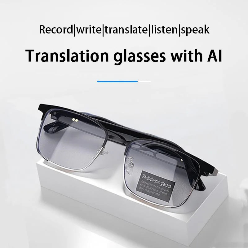 2026 New Intelligent Al Glasses For Simultaneous Interpretation Of 144 Languages Real-time Translation for Listen To Music