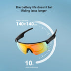 Blackview Smart Glasses Bluetooth Call Audio Music Player Glasses Smart Sunglasses UV Anti Glare Man Glasses for Outdoor Cycling