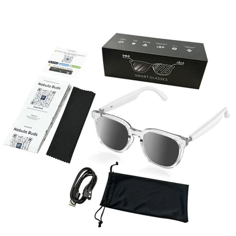 2026 New AI Intelligent Translation Glasses Touchscreen Sunglasses Smart Bluetooth Glasses Listen To Music Voice Call