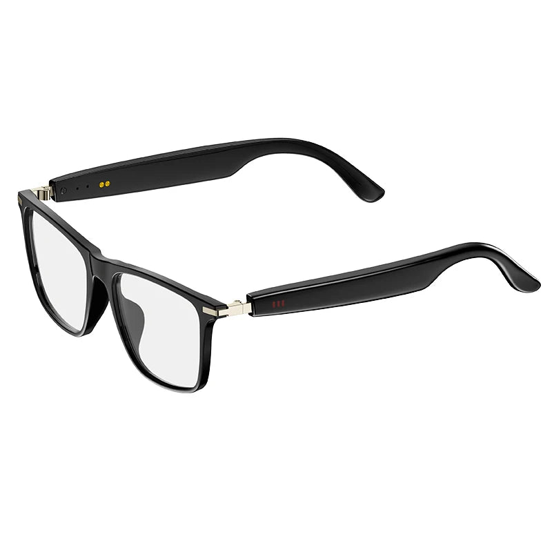 LIGE Smart Glasses Sunglasses Bluetooth Call Outdoor Sport Headphones Blue Light Waterproof Anti-UV Eyeglasses For Men Women New