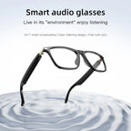Smart Glasses with AI Translator BT Glasses Hands-Free Music & Calls Outdoor Sports Headphones for Men Women