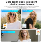 AI Translation Smart Glass Photochromic Bluetooth Wireless Hands-Free Communication Audio Multifunctional Driving Smart Glasses