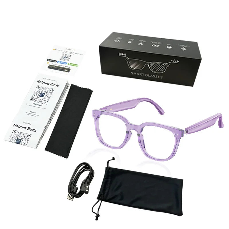 2026 New AI Intelligent Translation Glasses Touchscreen Sunglasses Smart Bluetooth Glasses Listen To Music Voice Call