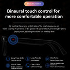 2025 Smart Glasses D13 AI Language Translation Intelligent Bluetooth Call Glasses Touch Headset Real-time Sunglasses Man Women