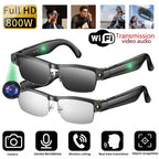 Sunglasses Smart Glasses 8 Million Pixels Recording Videos AI Photo Recognition Answer Translation 270mAh Bluetooth Glasses New