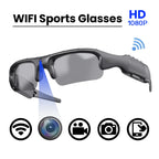 Gafas de sol con cámara inteligente y grabación de vídeo, WiFi, 1080P, HD, para coche, ciclismo, conducción, senderismo y pesca.