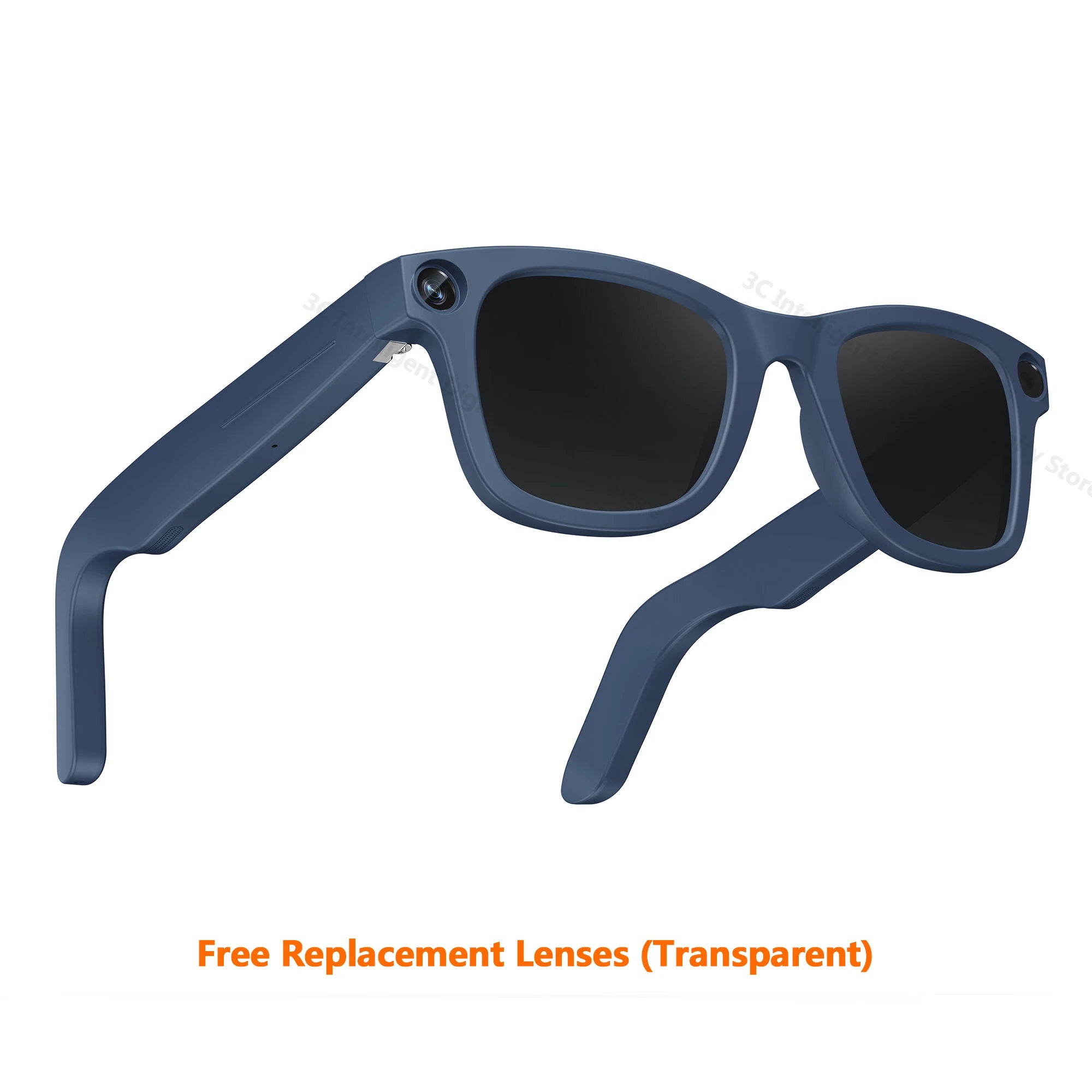 Mijia 800W Pixel Intelligent Glasses G300 AI HD Shooting Video Recording Voice Call Translation Glasses Photochromic Lens