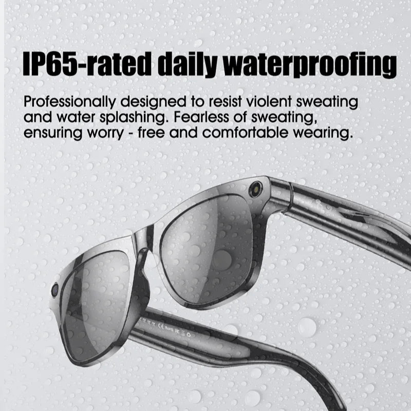 XIAOMI 1080P HD AI Smart Photochromic Glasses AI Camera Bluetooth Call 260 Mah Battery Voice Assistant Control Smart AI Glasses