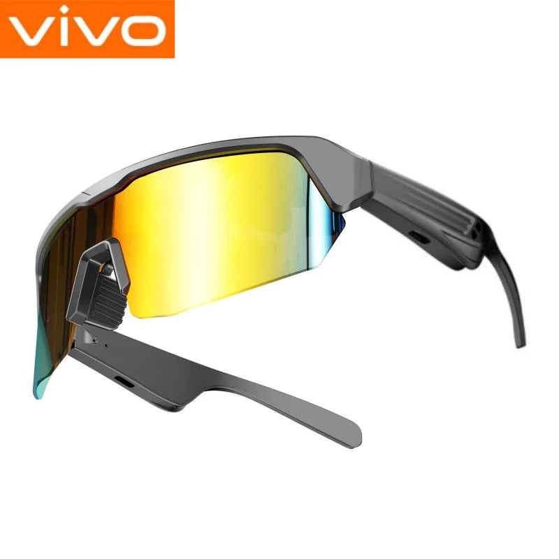 VIVO Cycling Bluetooth Smart Glasses Technology Audio Call Remote Headset Sunglasses Sports Driving Music Headphones Glasses