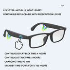 New Smart Glasses Wireless Bluetooth Hands-Free Talking Music Headset with Speaker Fashion Sunglasses Eyeglasses