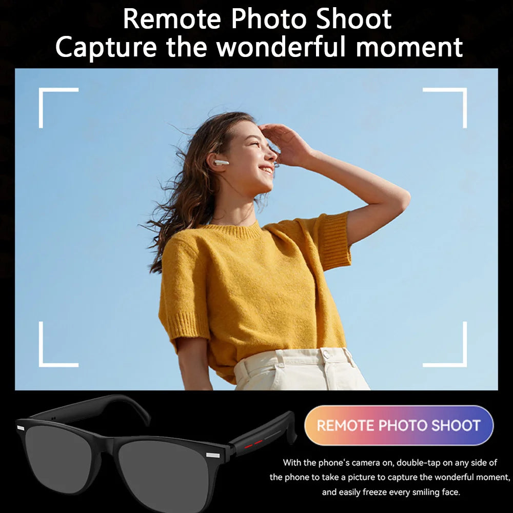 2025 Smart Glasses D13 AI Language Translation Intelligent Bluetooth Call Glasses Touch Headset Real-time Sunglasses Man Women